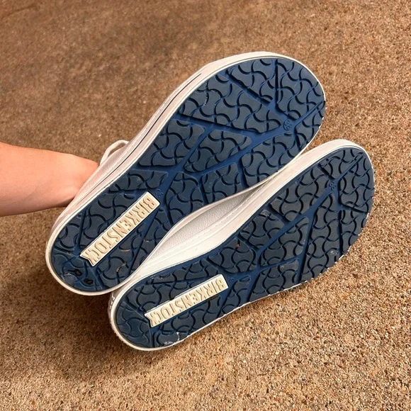 Birkenstock QO 500 NL white leather work sneakers - Picture 6 of 7